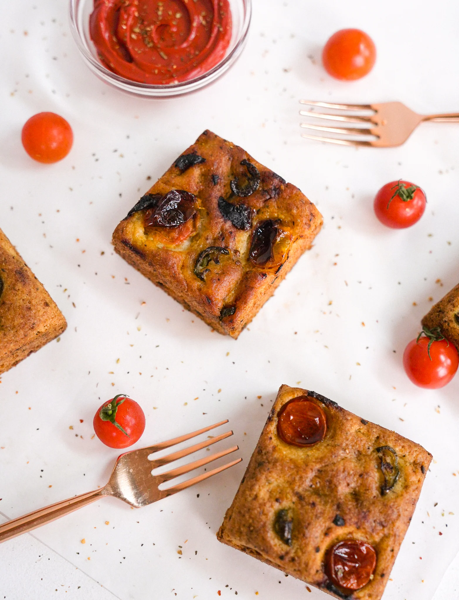 Jalapeno & Sundried Tomato Millet Focaccia - Image 4
